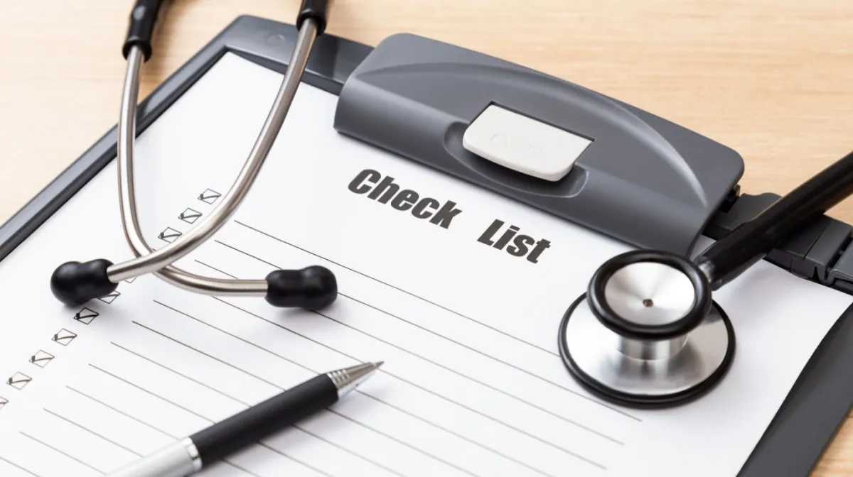 提出前の職務経歴書チェックリスト