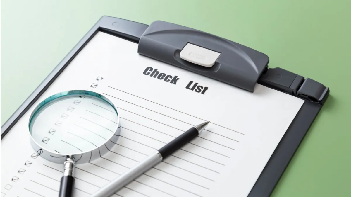 履歴書の最終チェックリスト