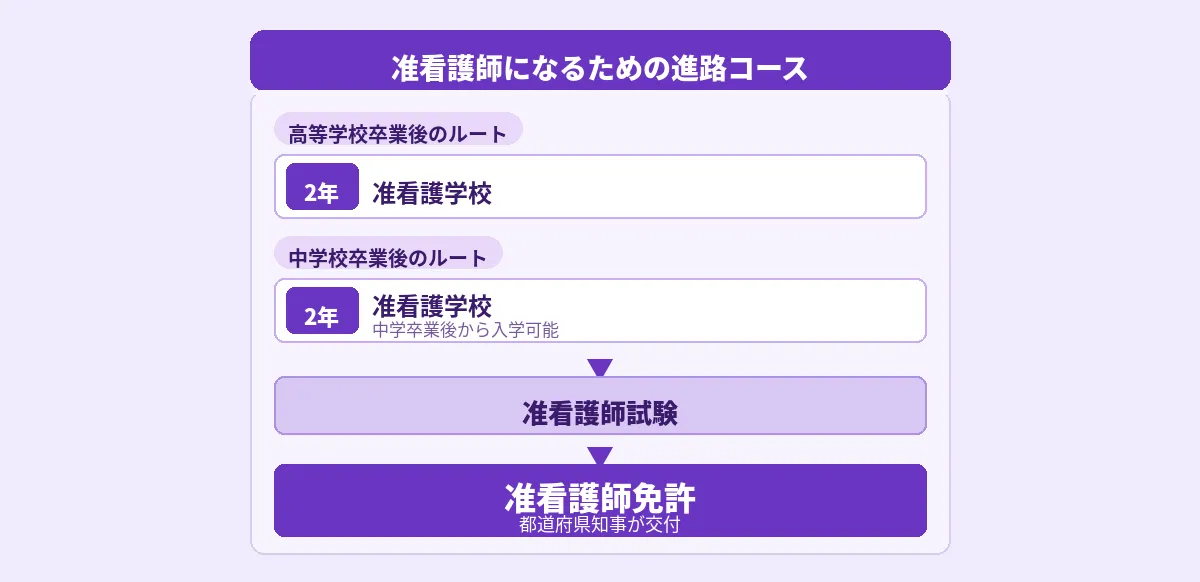 資格取得ルートの差:無資格から目指せる介護と免許必須の看護
